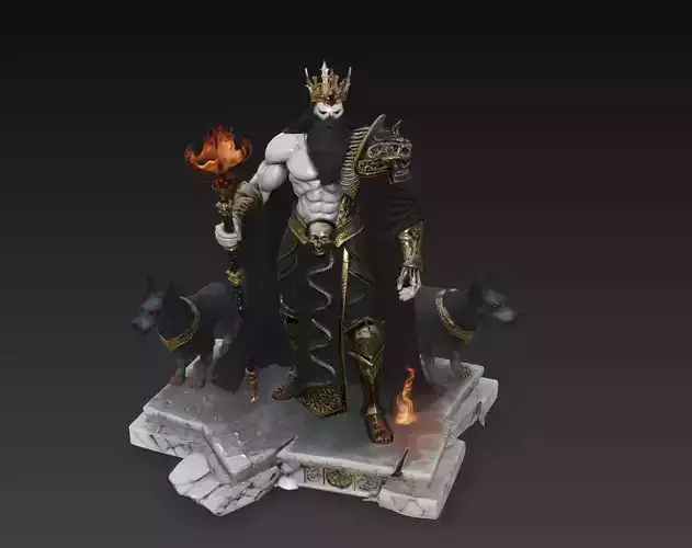 Hell Monarch - Supreme Underworld Ruler 3D Model