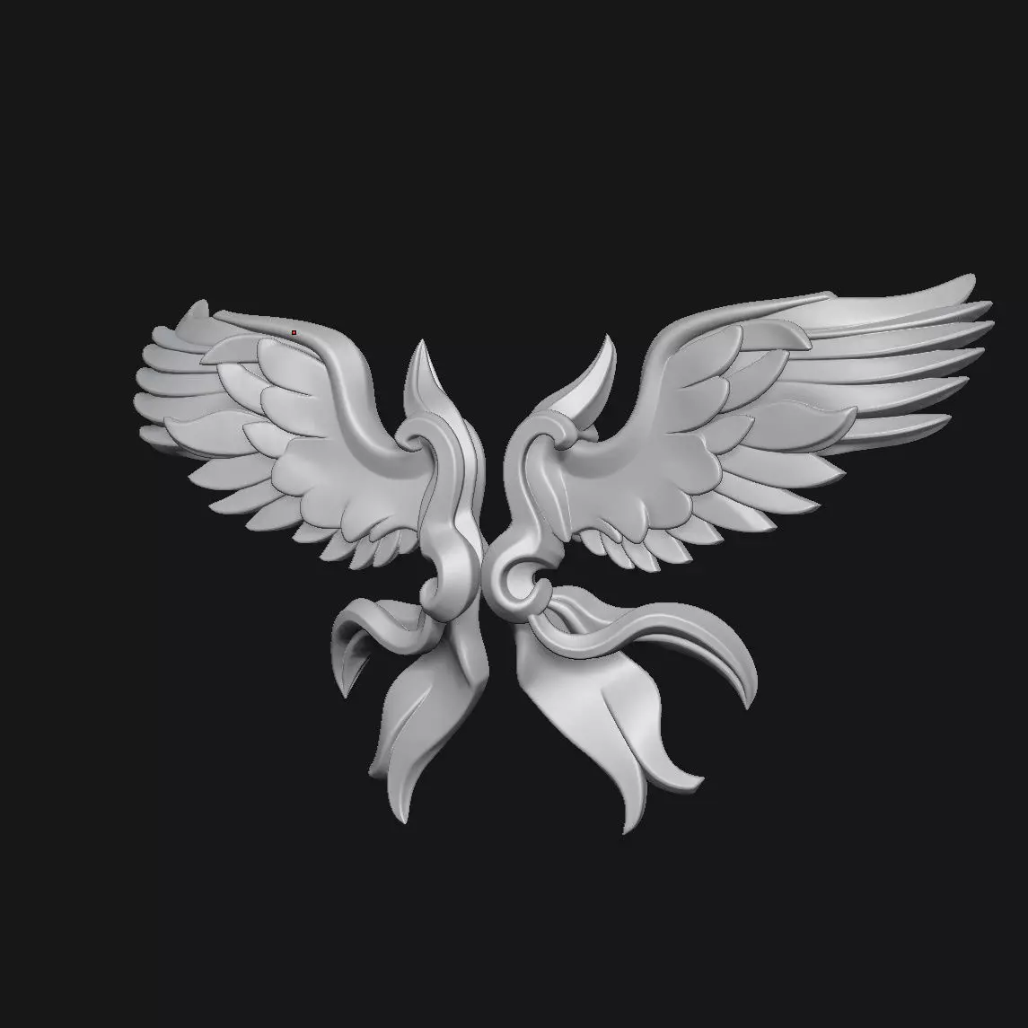 wings 3D print model_2