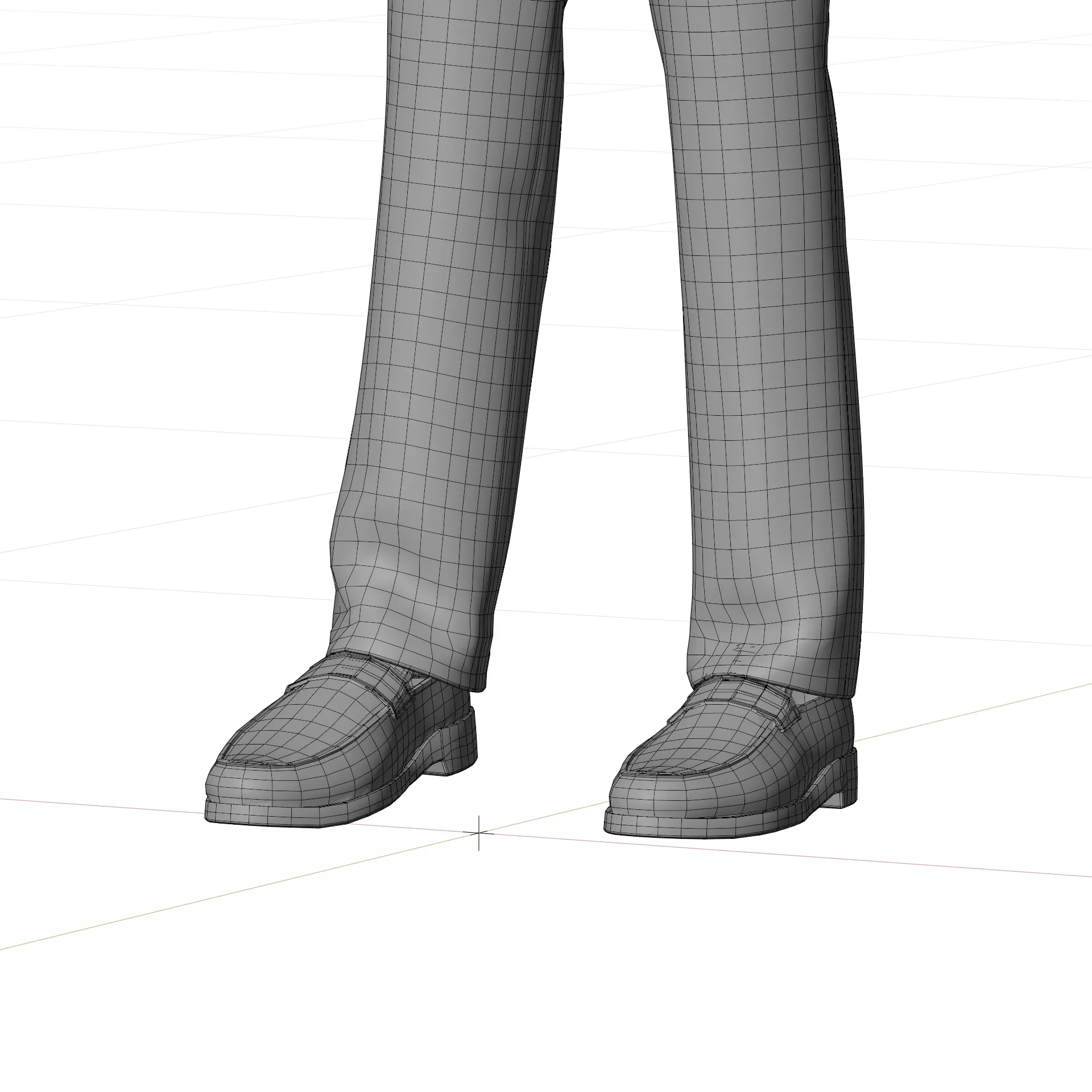 Pixar Style 3D Cartoon Kid Character Fully Rigged Low-poly 3D model_8