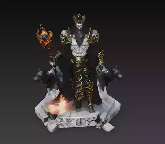 Infernal Sovereign - Dark Lord of the Underworld 3D Model