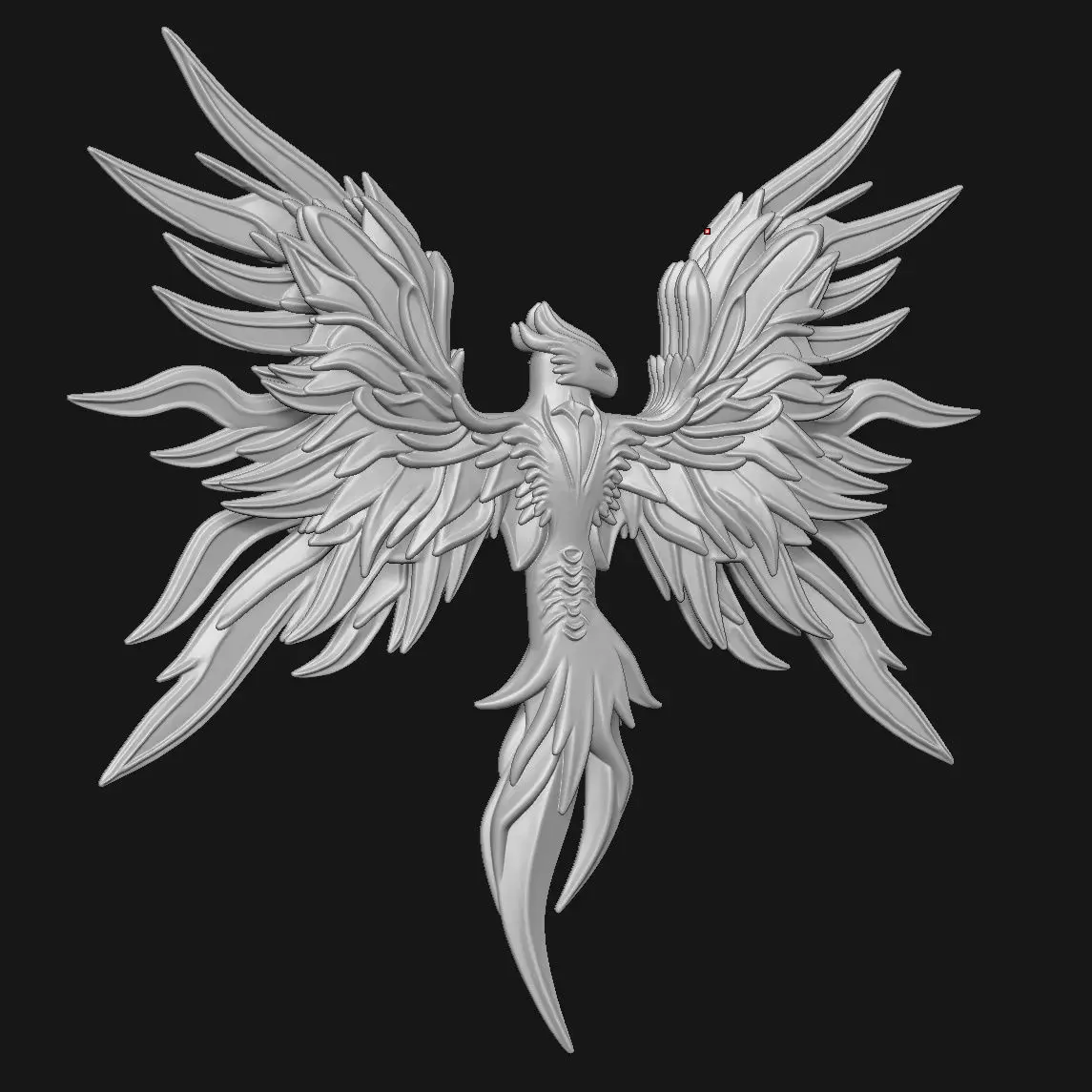 wings 3D print model_0