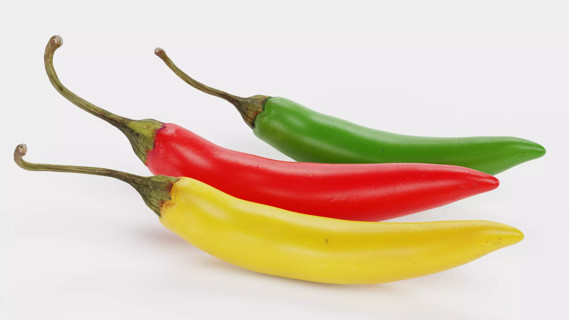 -Chilli Peppers- 3D model_1