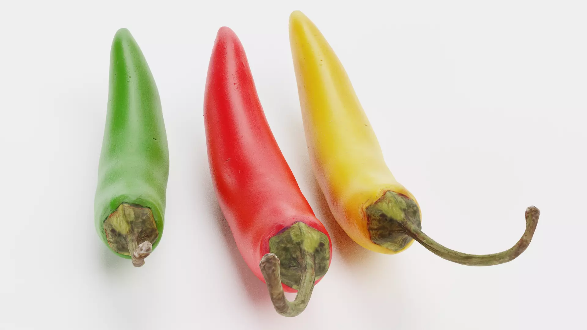 -Chilli Peppers- 3D model_3