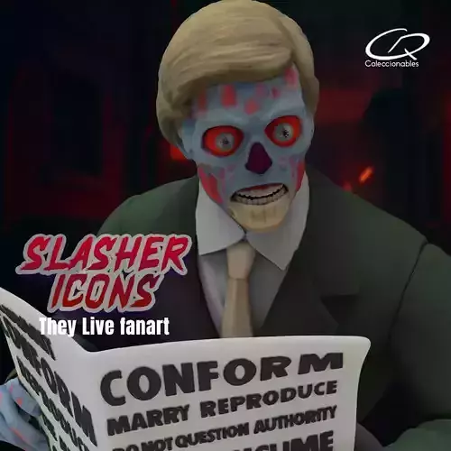 They Live - Slasher icons vol 3 3D print model