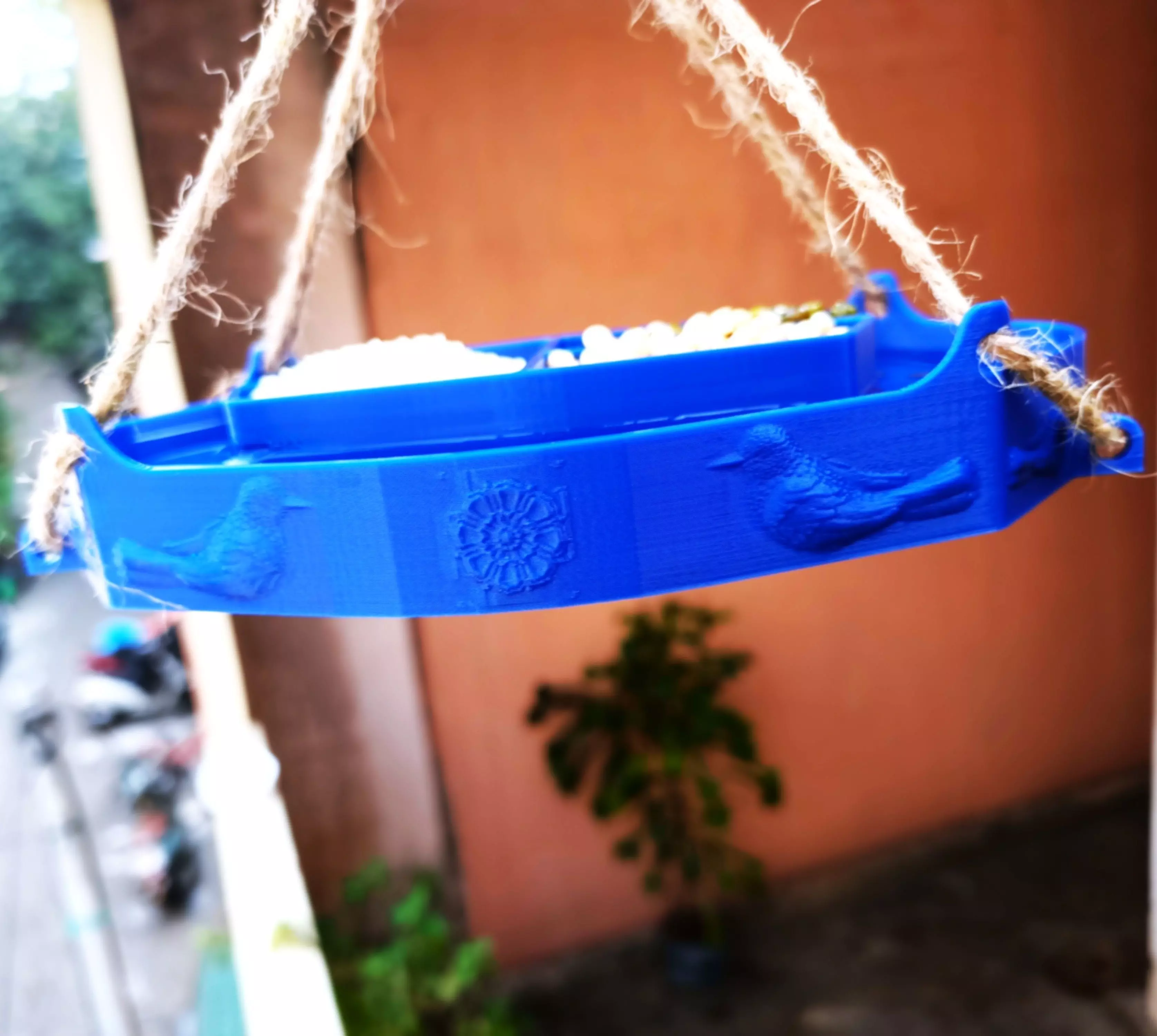 Ant Proof Outdoor Bird Squirrel Feeder aerodynamic 8models 3D print model_4