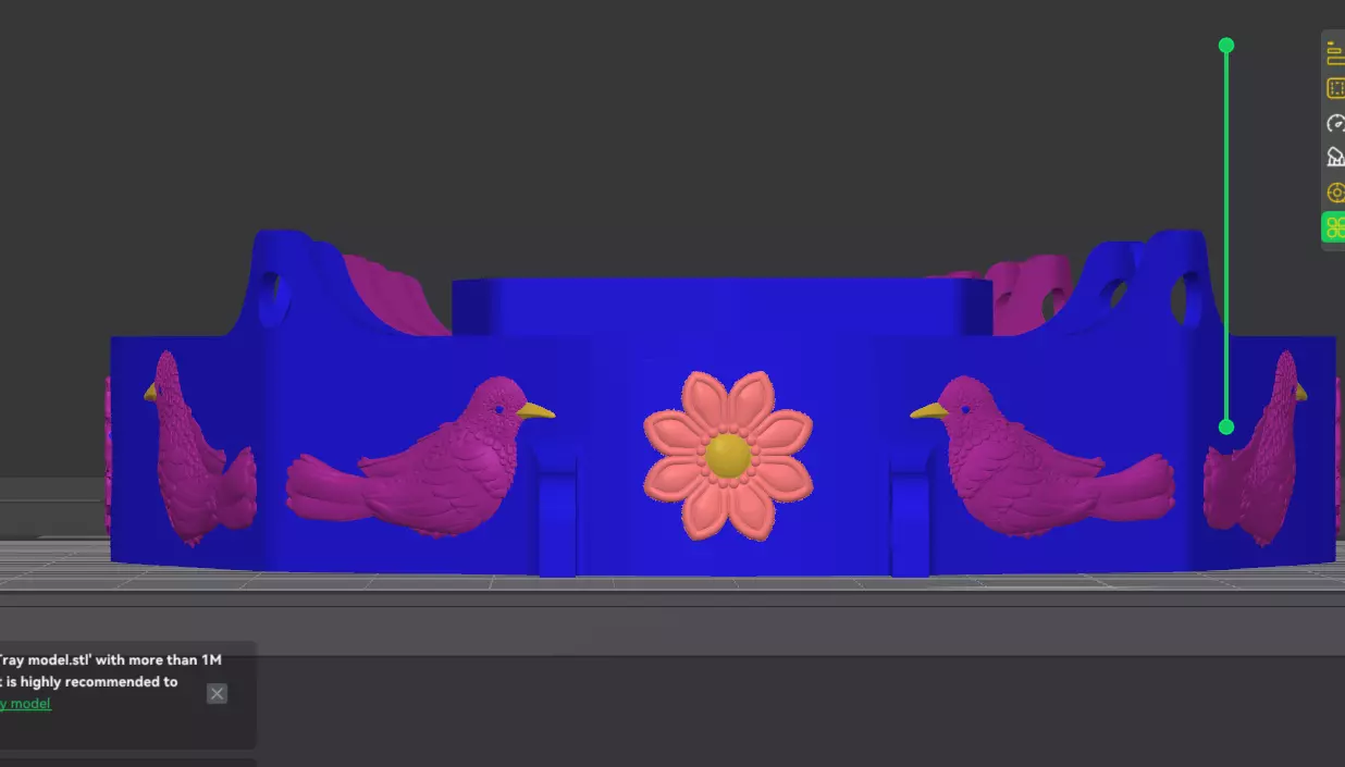 Ant Proof Outdoor Bird Squirrel Feeder aerodynamic 8models 3D print model_14