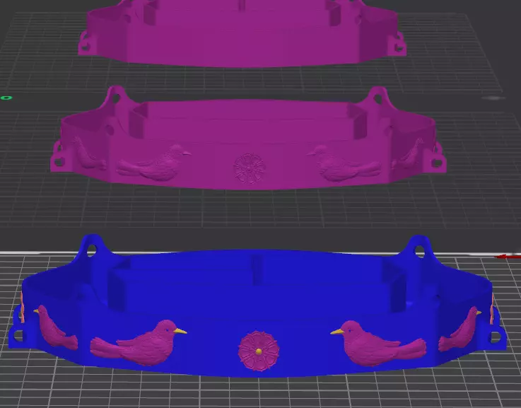 Ant Proof Outdoor Bird Squirrel Feeder aerodynamic 8models 3D print model_13