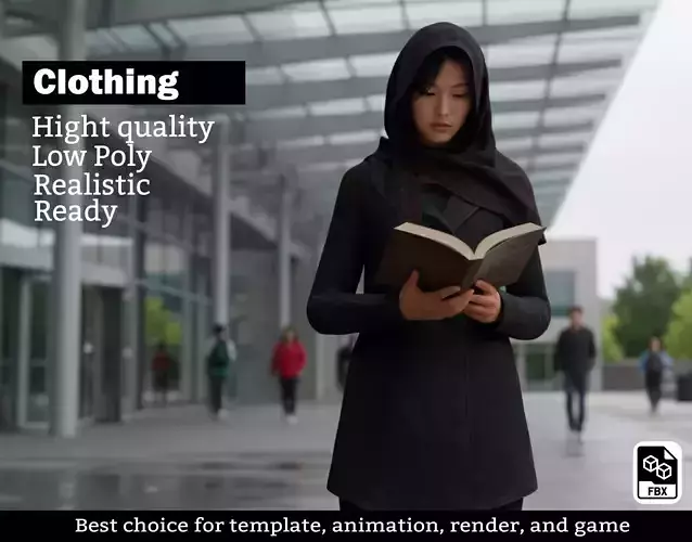 Cultural Female Outfit - Covered Character