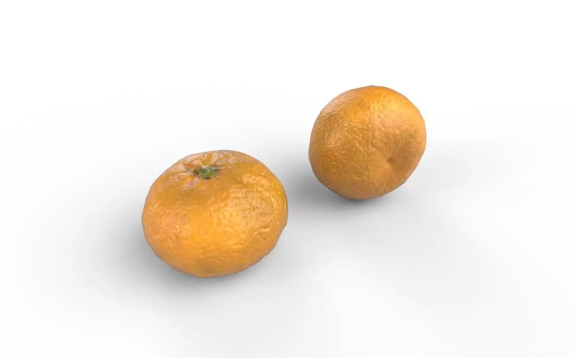 Tangerine M08 Low-poly 3D model