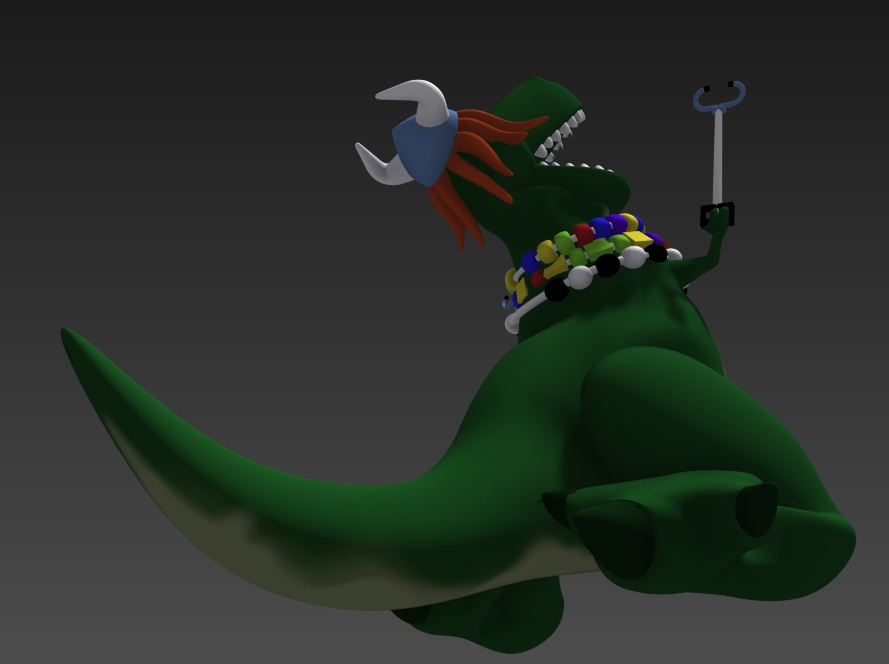 3D Printable - Unstoppable Rex - Toy Story 3D print model_4