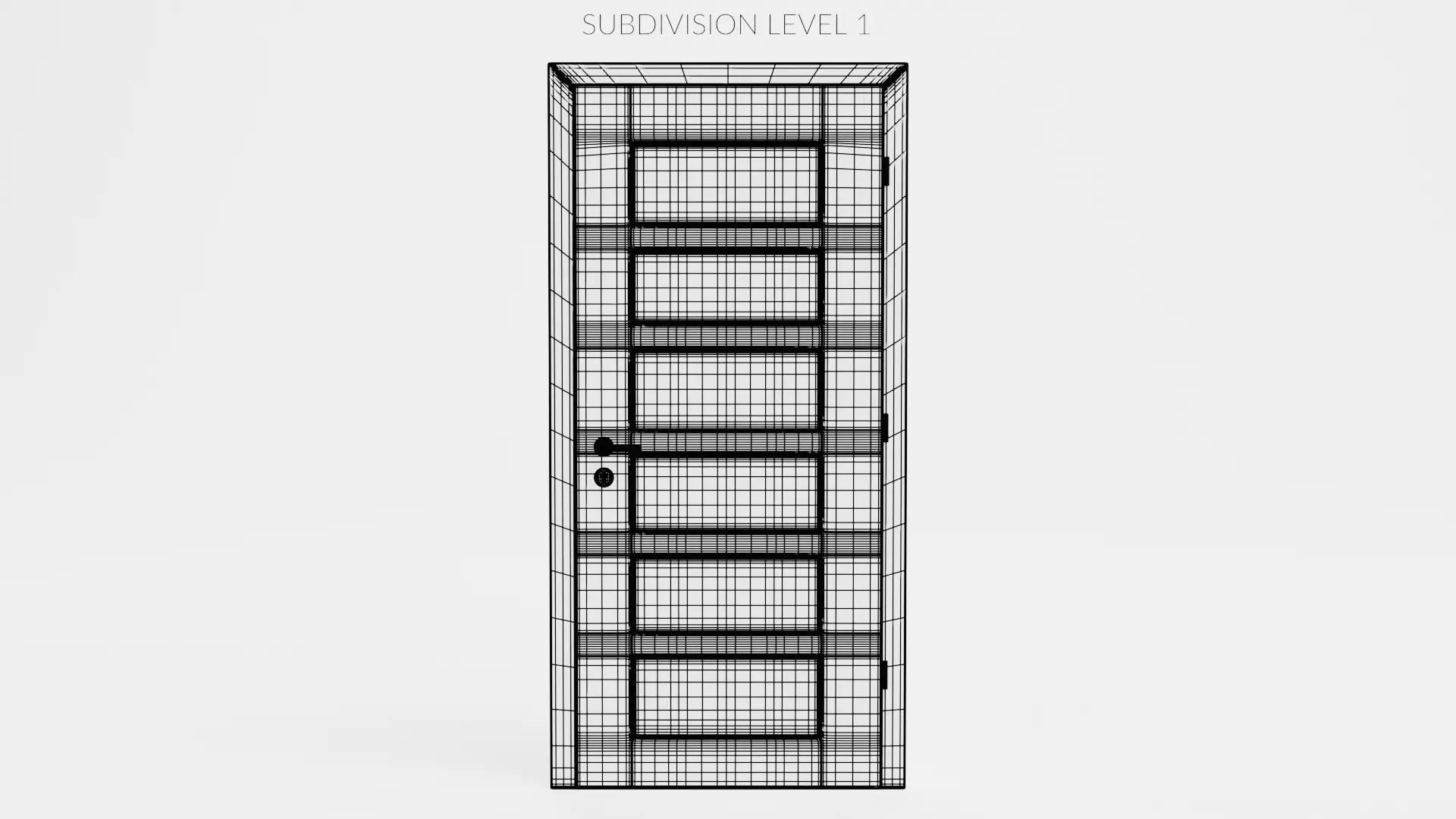 -Interior Door V2- 3D model_9