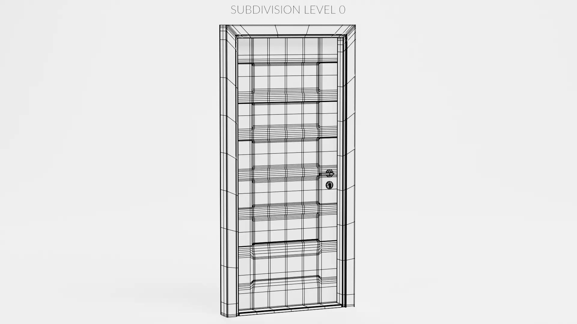 -Interior Door V2- 3D model_10