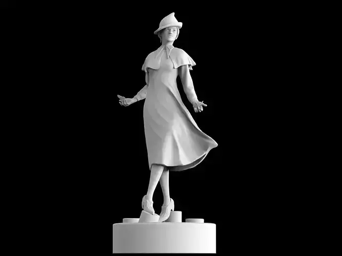 Fleur Delacour 3D Model 