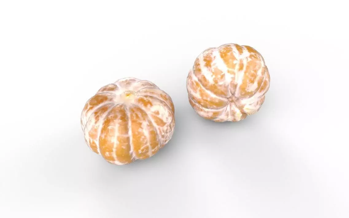 Tangerine M10 Low-poly 3D model