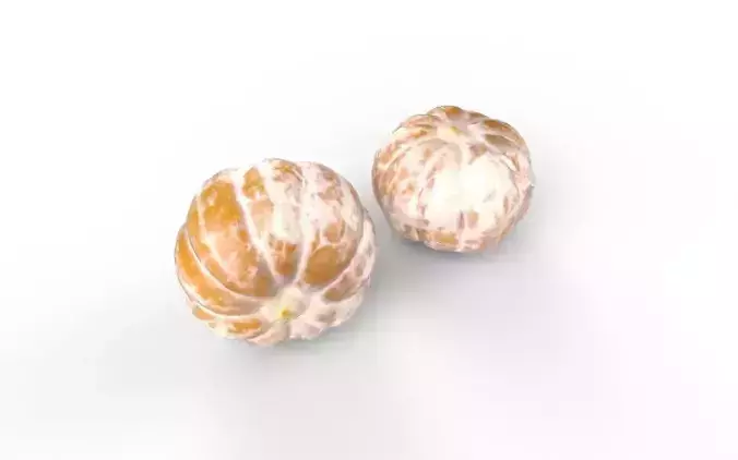 Tangerine M10 Low-poly 3D model 5