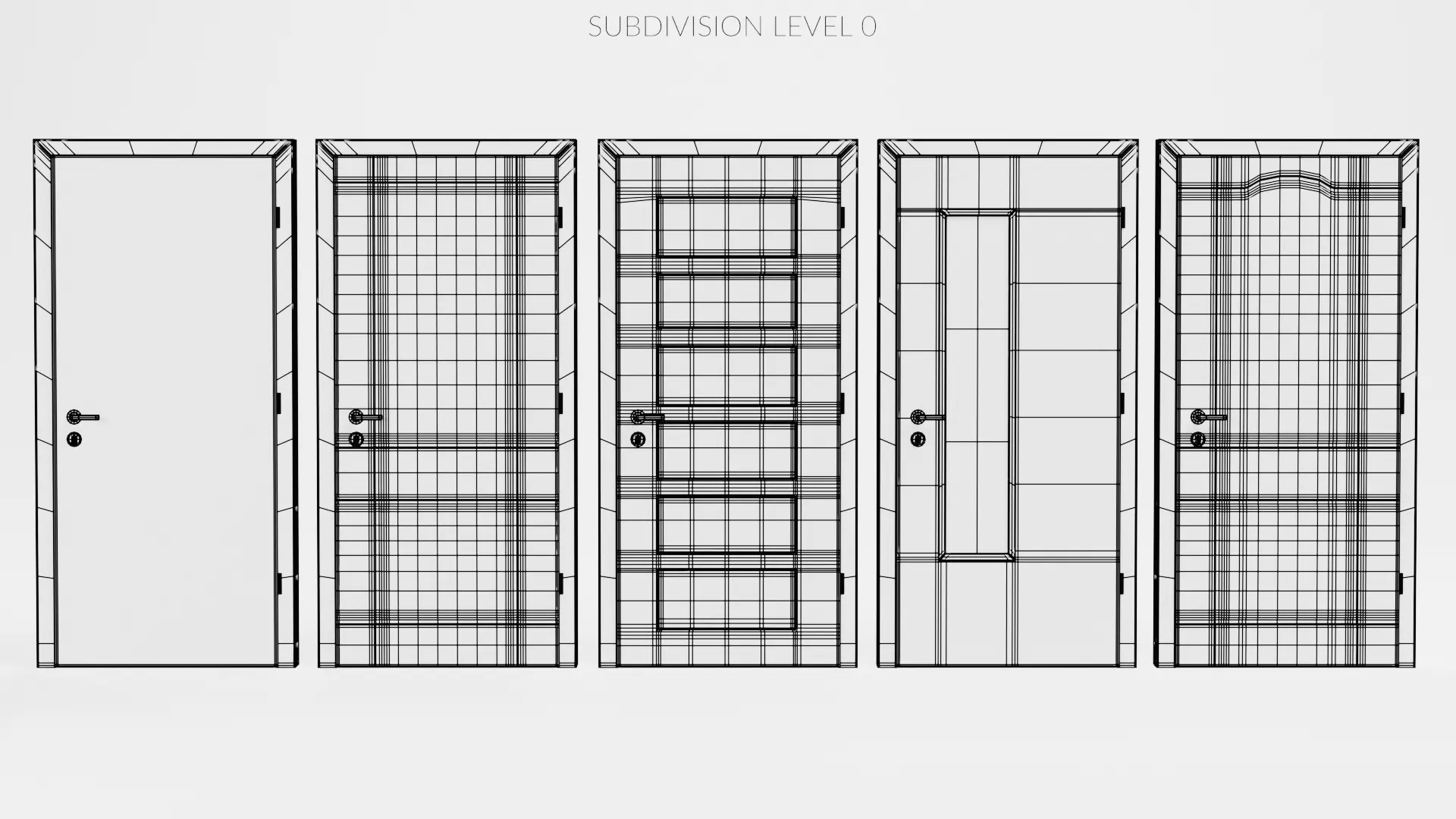 -Interior Doors- 3D model_17