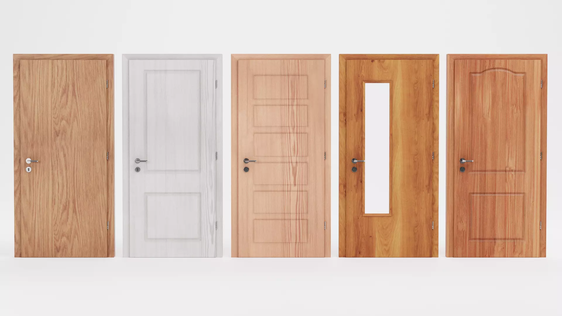 -Interior Doors- 3D model_0
