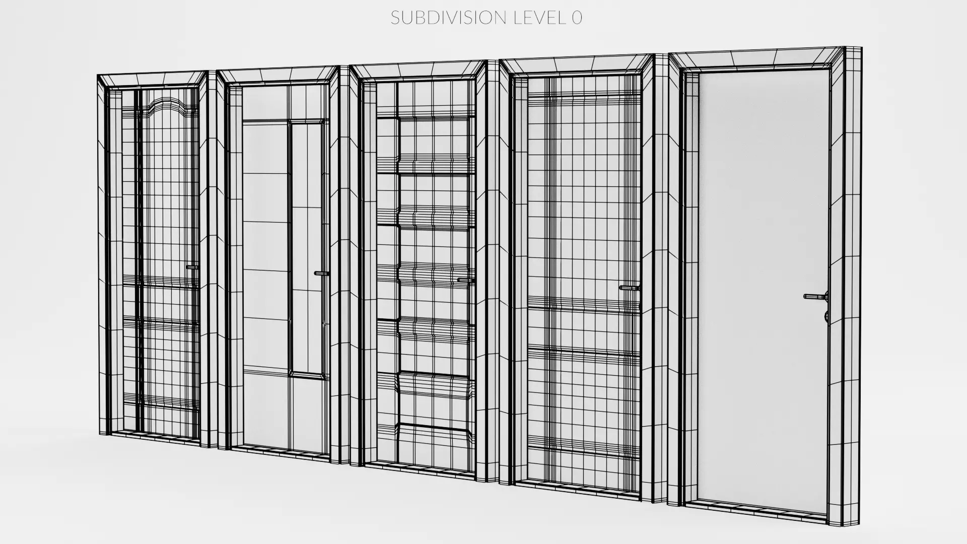 -Interior Doors- 3D model_19