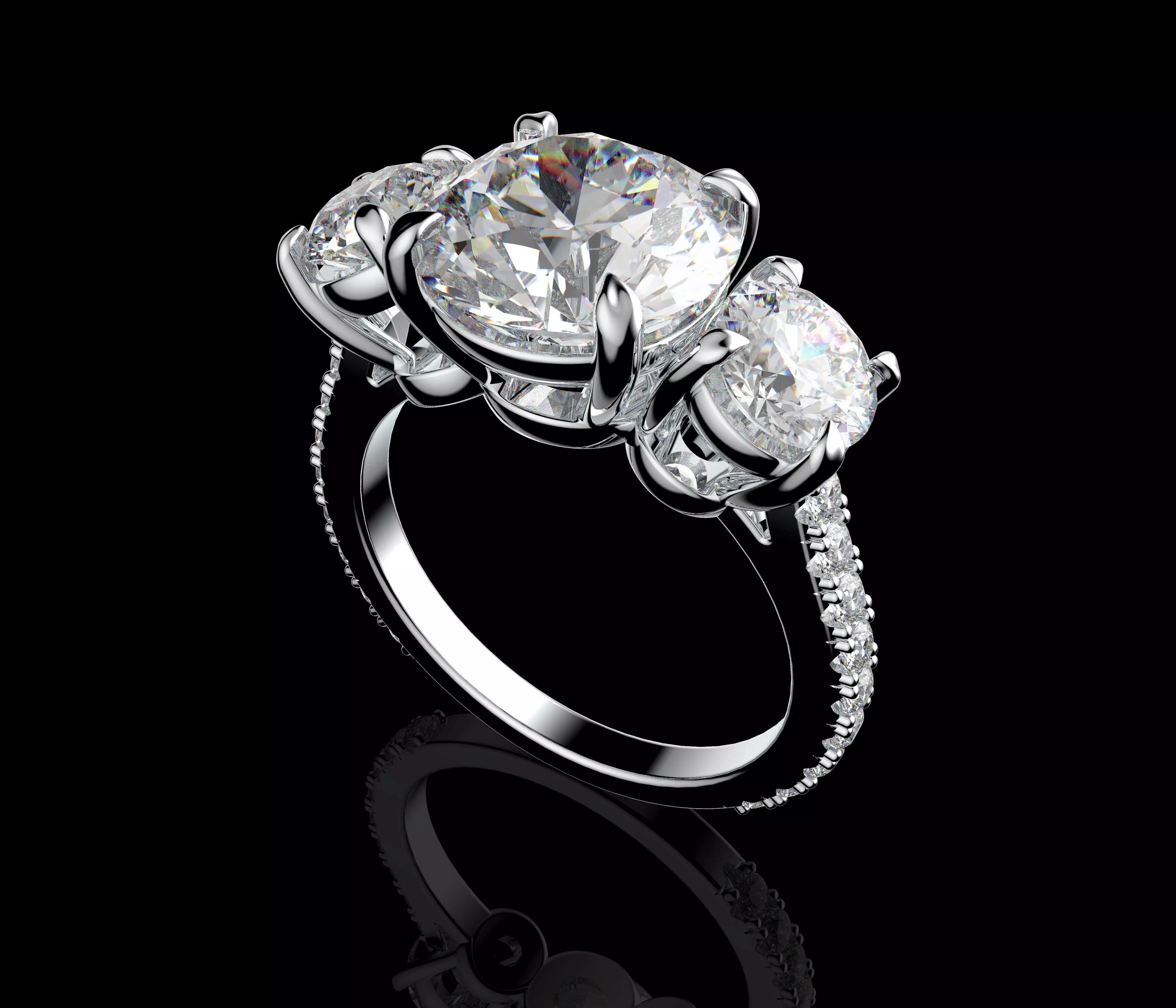 Gold N1562 3D print model_4