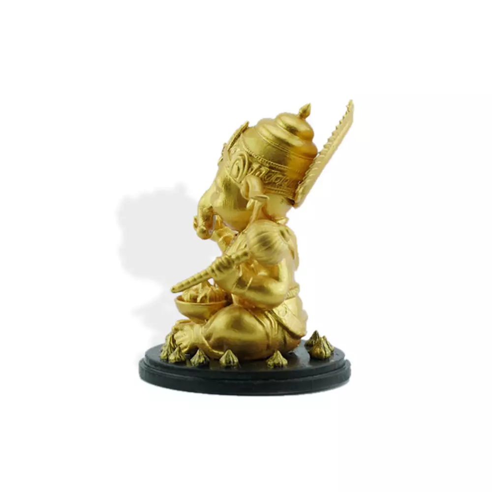 LORD GANESHA SITTING STATUE FOR 3D PRINTING 3D print model_7