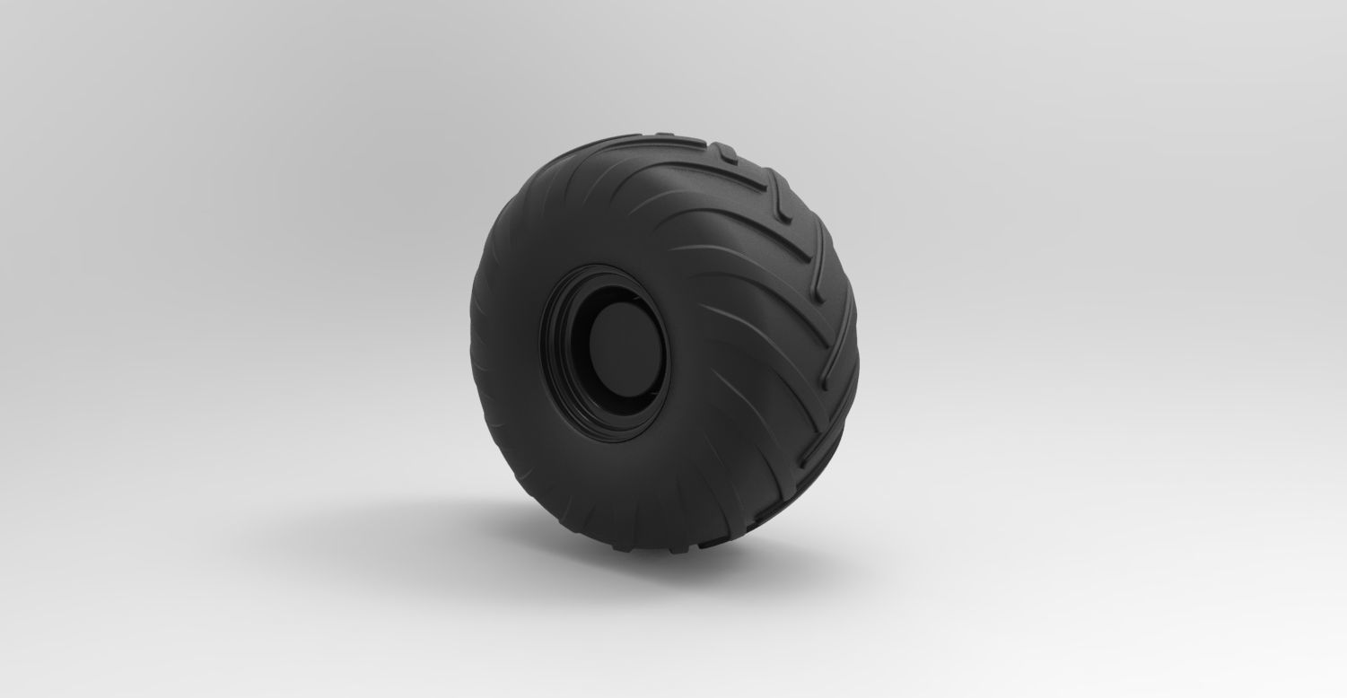 Wheel from Argo 3D model_3