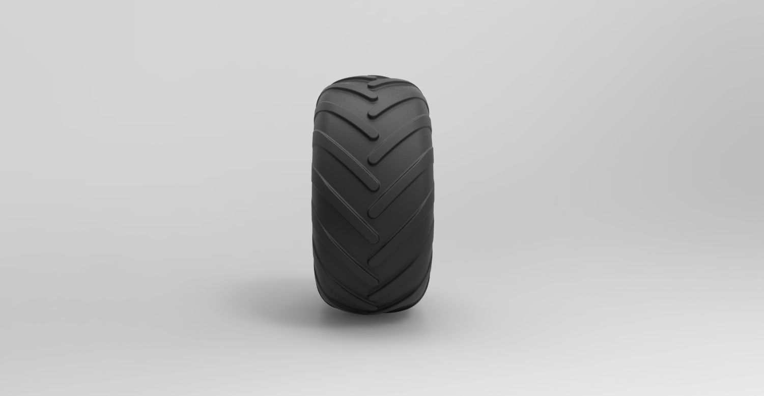 Wheel from Argo 3D model_2