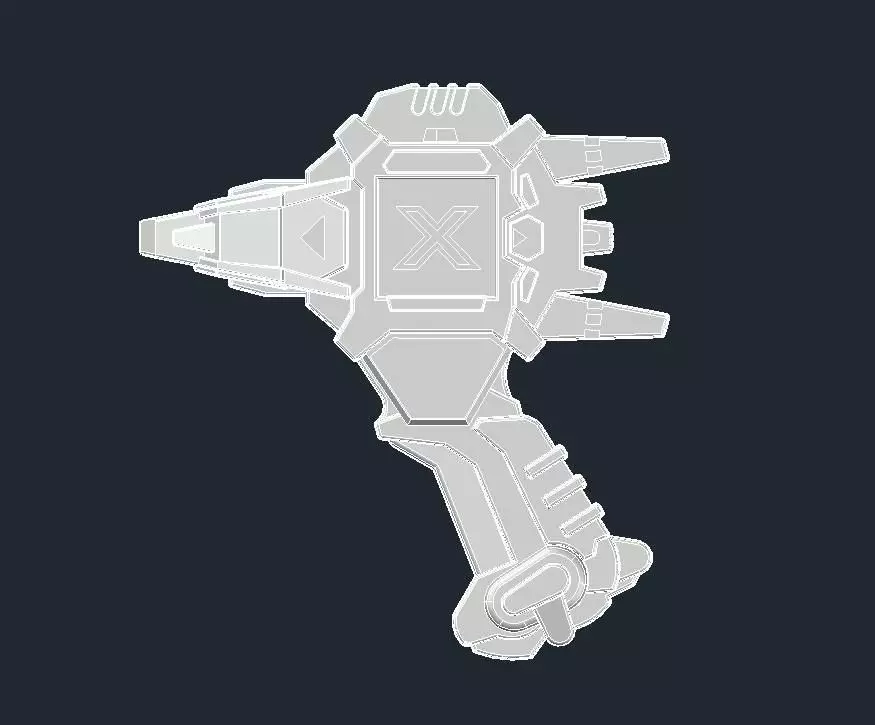Dragoon Shooter BBX 3D print model_5