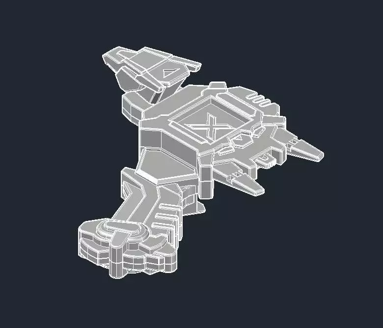 Dragoon Shooter BBX 3D print model_1