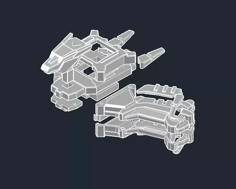 Dragoon Shooter BBX 3D print model_7