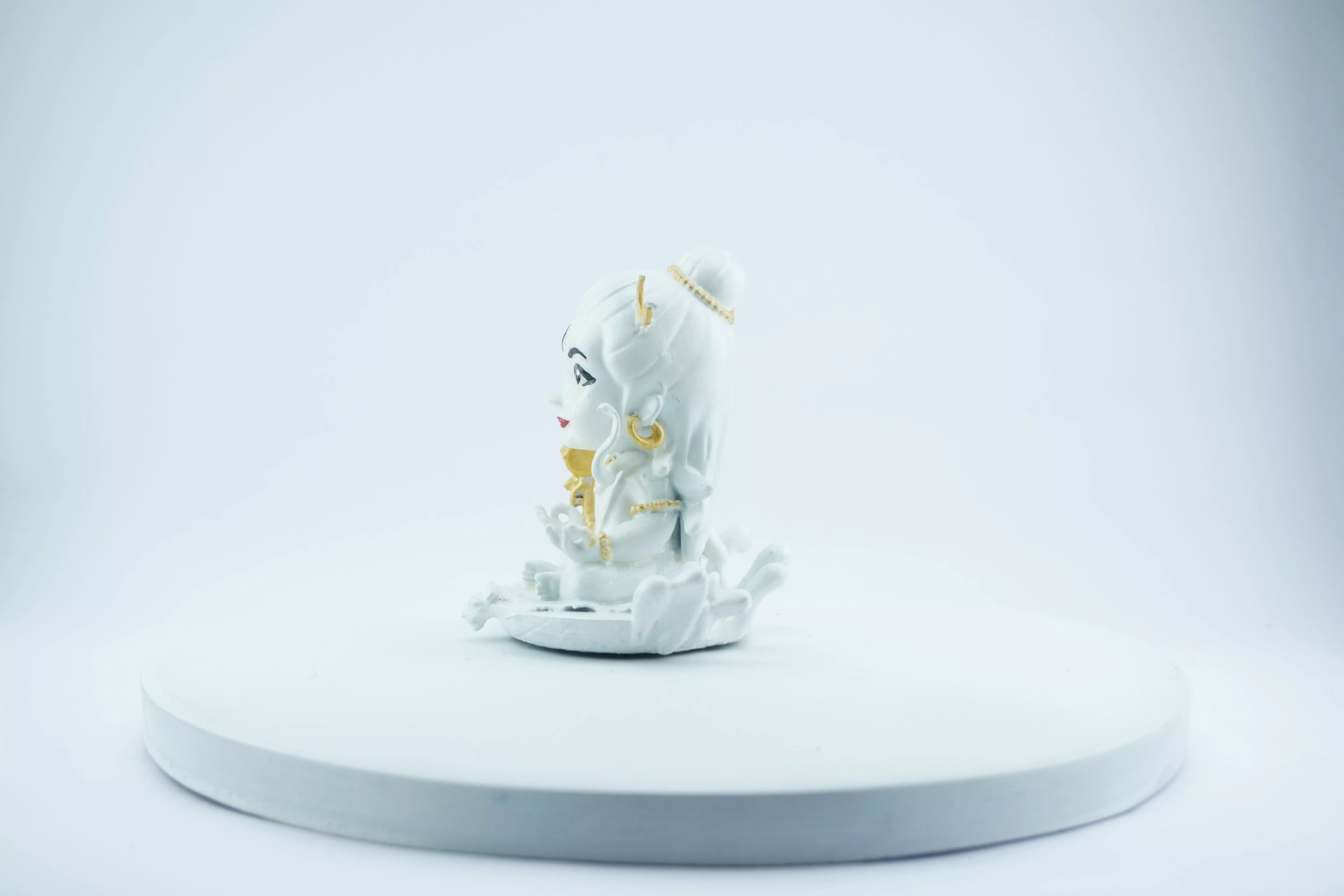 Baby Lord Shiva Sitting - CUTE MAHADEV 3D PRINTABLE MODEL 3D print model_7