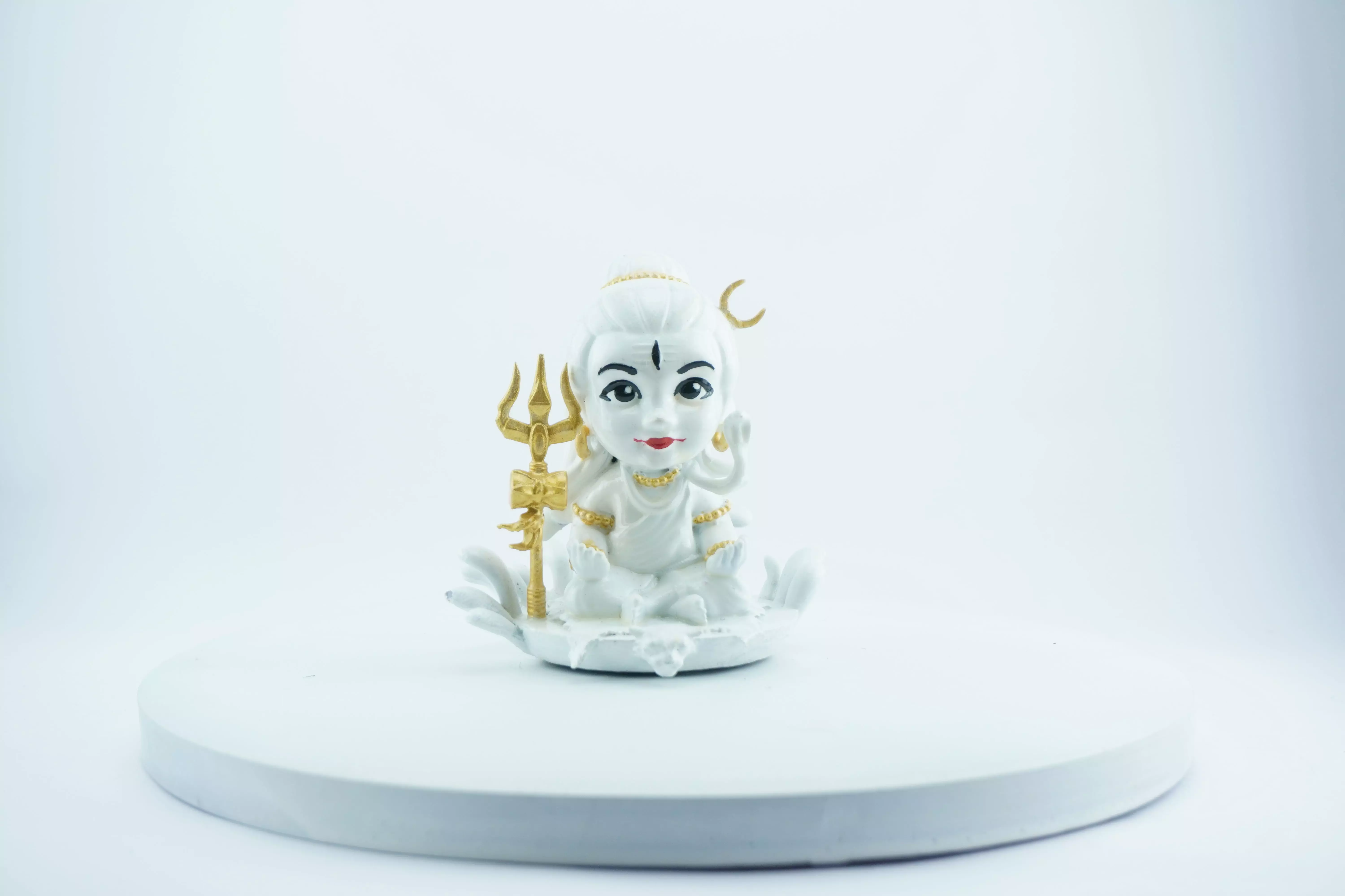 Baby Lord Shiva Sitting - CUTE MAHADEV 3D PRINTABLE MODEL 3D print model_4