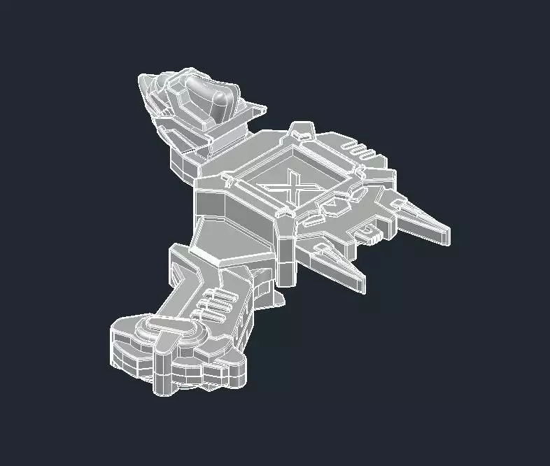 Dranzer Shooter BBX 3D print model_1