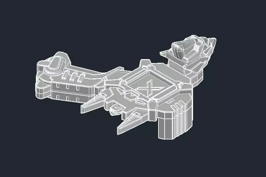 Dranzer Shooter BBX 3D print model_2