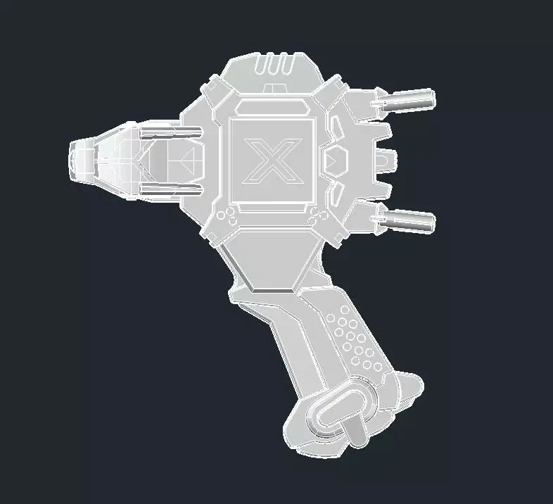 Driger Shooter BBX 3D print model_5
