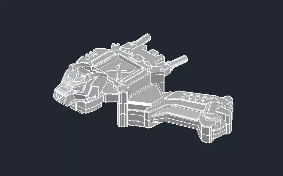 Driger Shooter BBX 3D print model_0