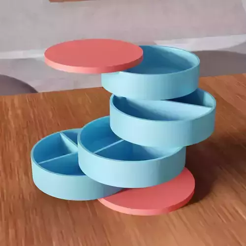 Rotating Modular Organizer - 483