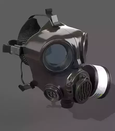 3D Gas Mask Model