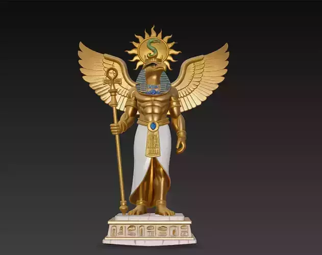 Horus - Falcon-Headed God of the Sky 3D Model