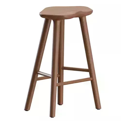 Tam Counter Stool 4 Legs by Peca Estudio
