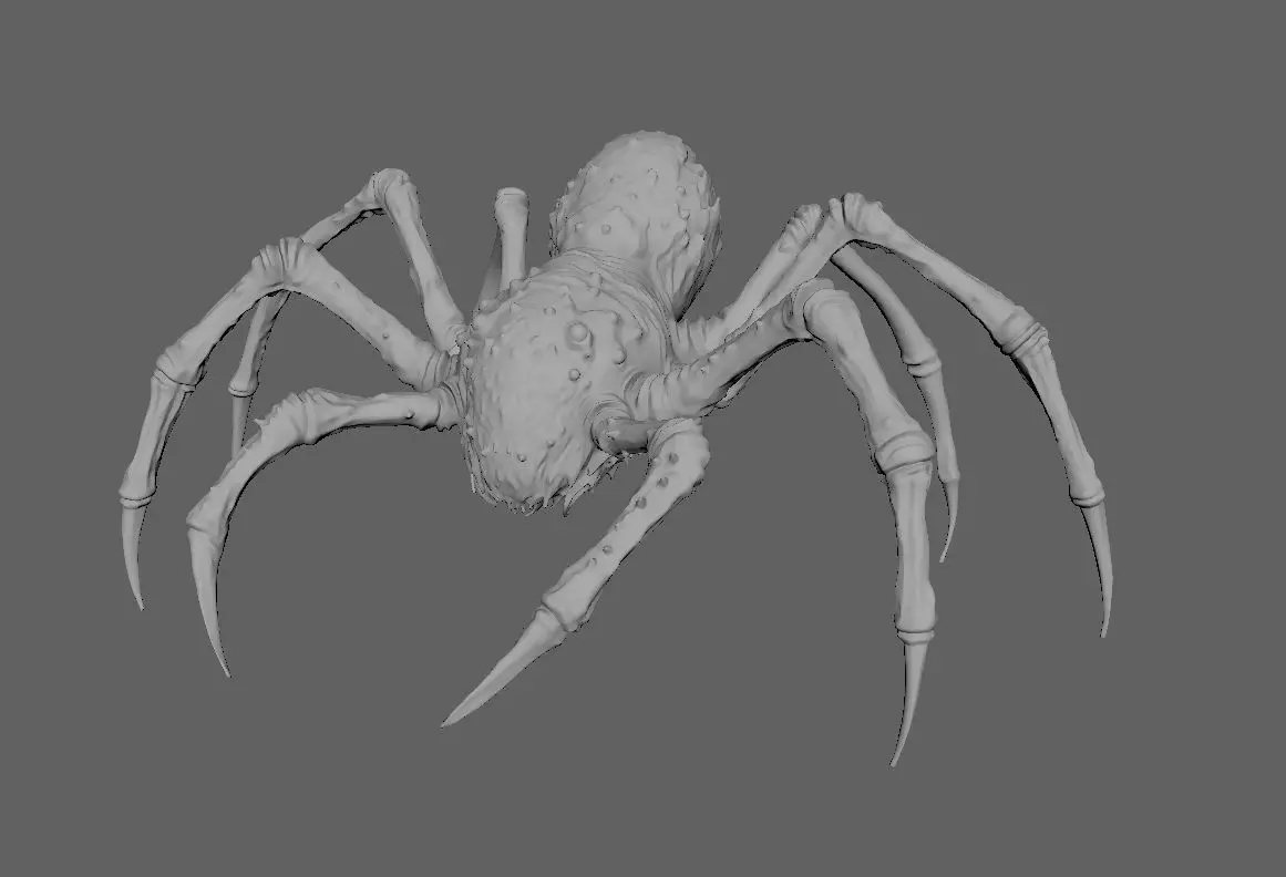 Creature 3D model_3