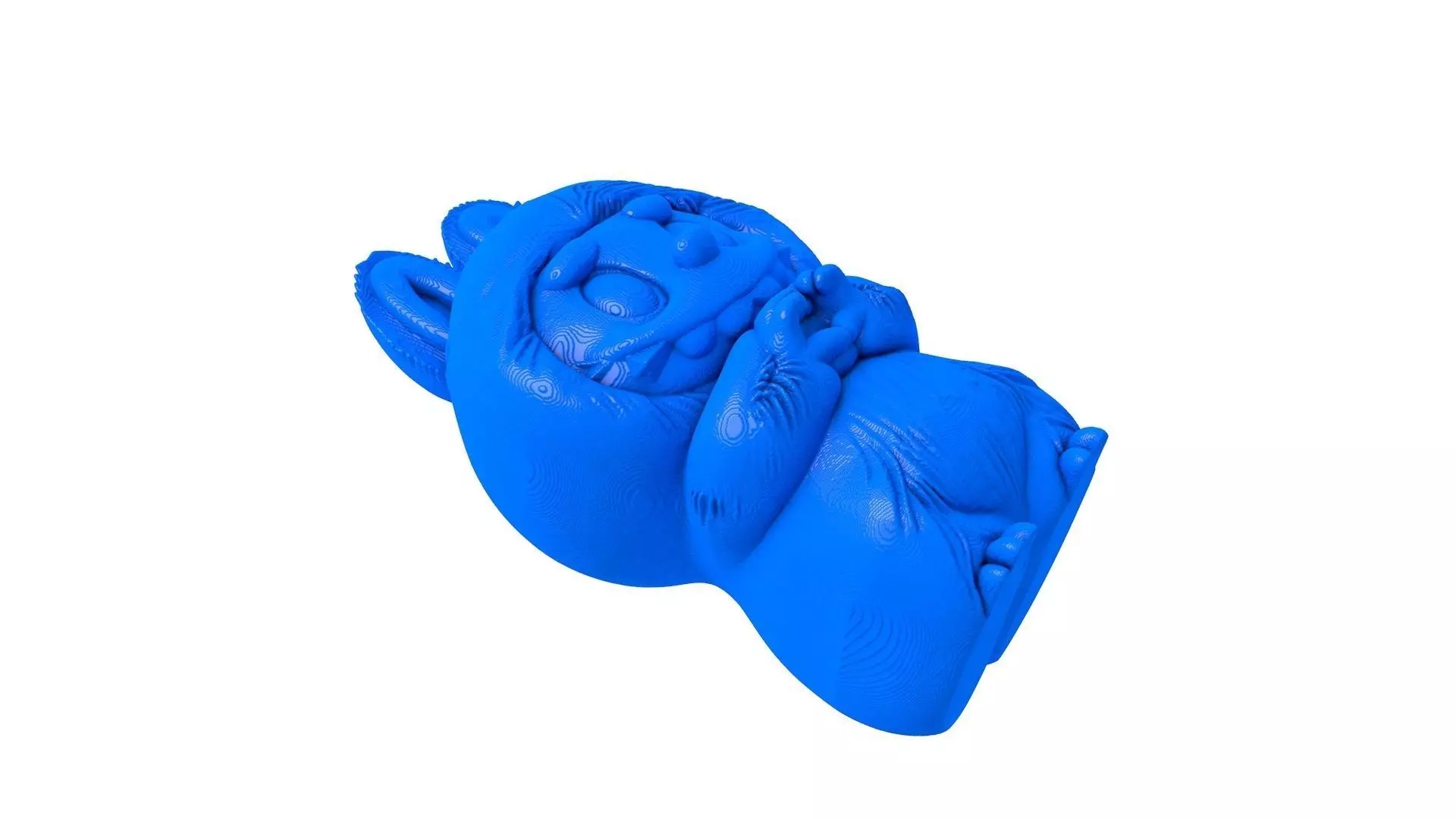 labubu -  labubu stl -  halloween labubu - pumpkin labubu  3D print model_1