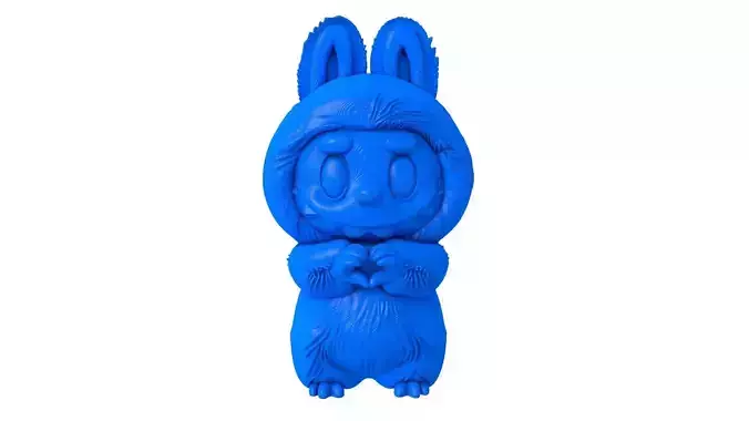 labubu -  labubu stl -  halloween labubu - pumpkin labubu 