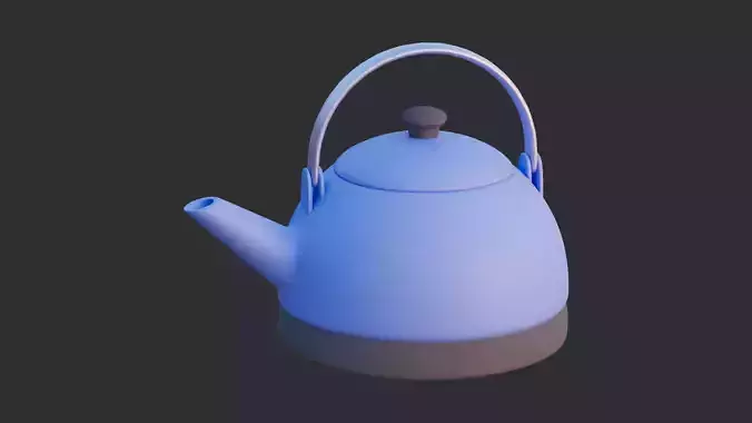 Low Poly Kettle