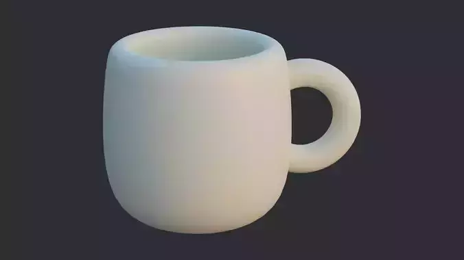 Low Poly Mug