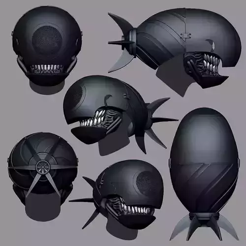 Bomb Devil Reze Helmet Chainsaw Man Cosplay 