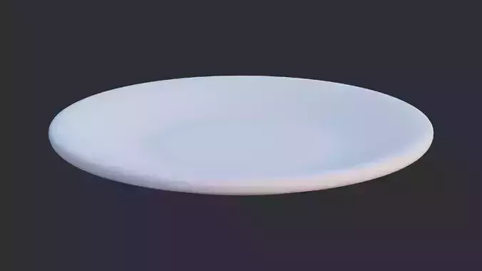 Low Poly Plate