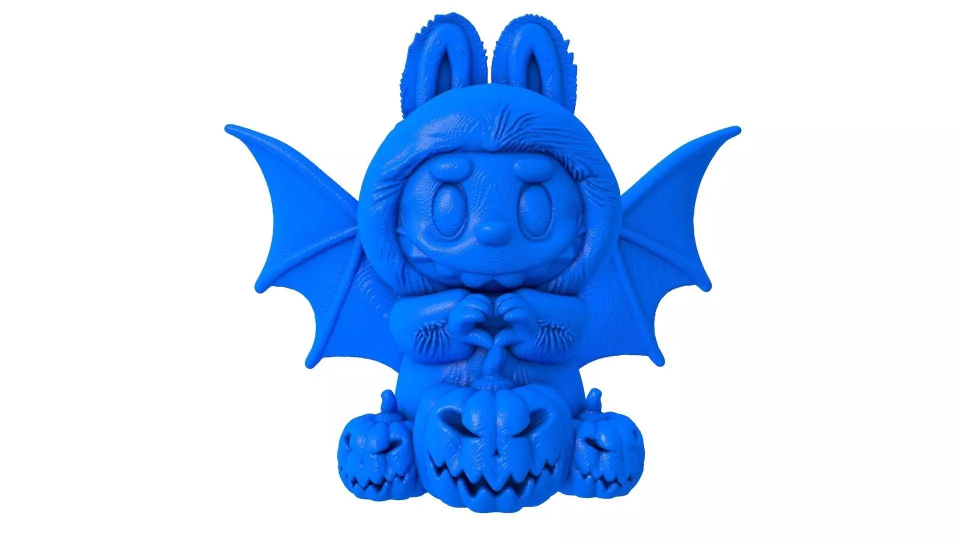 labubu -  labubu stl -  halloween labubu  3D print model_0