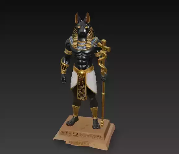 Anubis - Guardian of the Afterlife 3D Model