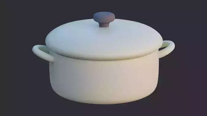 Low Poly Pot
