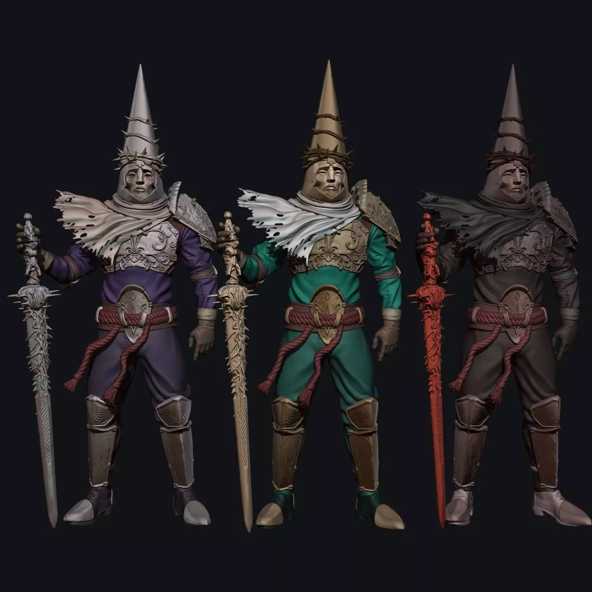 Penitent One - Blasphemous 3D print model_3